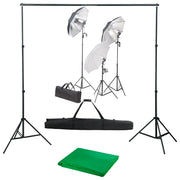 Komplet za fotografski studio sa setom svjetiljki i pozadinom