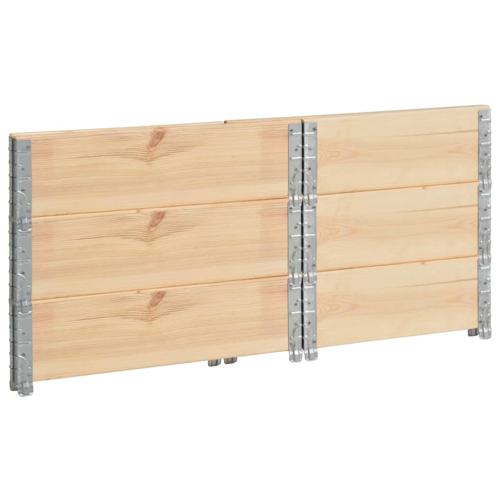 Povišene gredice 3 kom 60 x 80 cm od masivne borovine