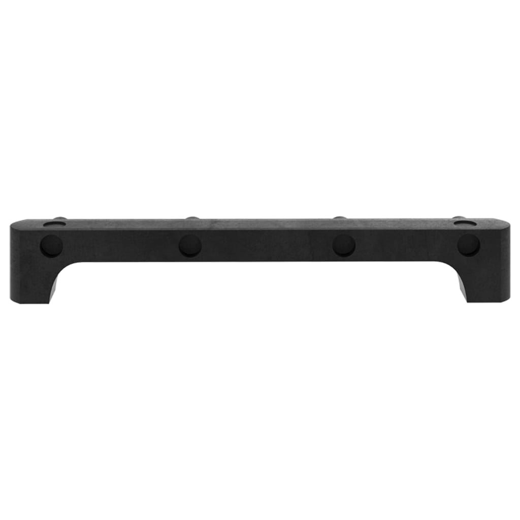 Police za izlaganje s 9 kocki crne 103x30x107,5 cm od tkanine