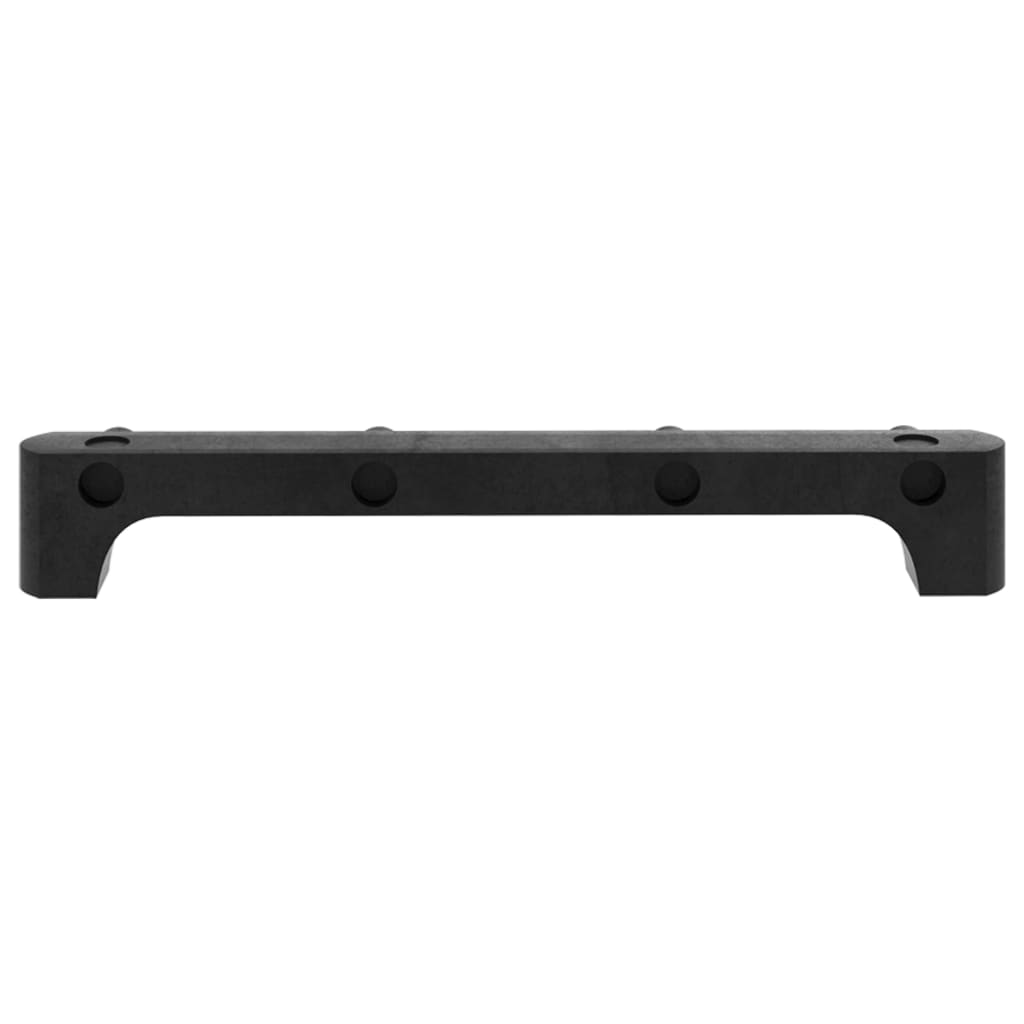 Police za izlaganje s 9 kutija crne 103x30x107,5 cm od tkanine