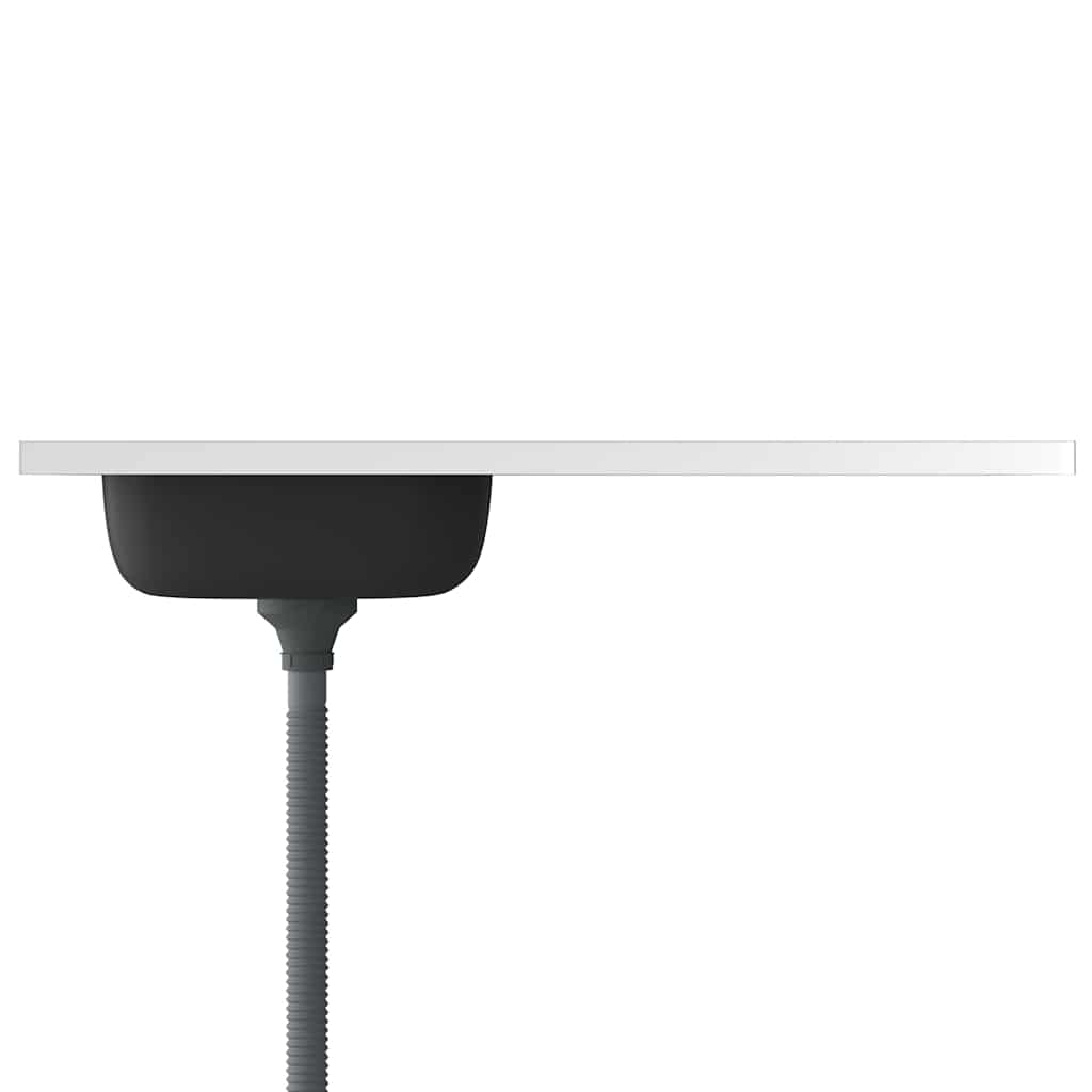 Kuhinjski sudoper s cjedilom srebrni 1000x600x155 mm čelični