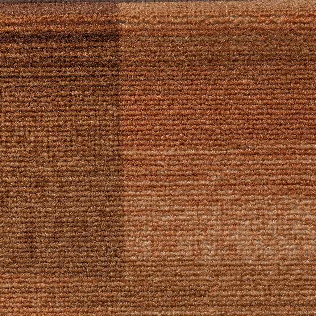 Samoljepljivi otirači za stepenice 15 kom smeđi 65 x 21 x 4 cm