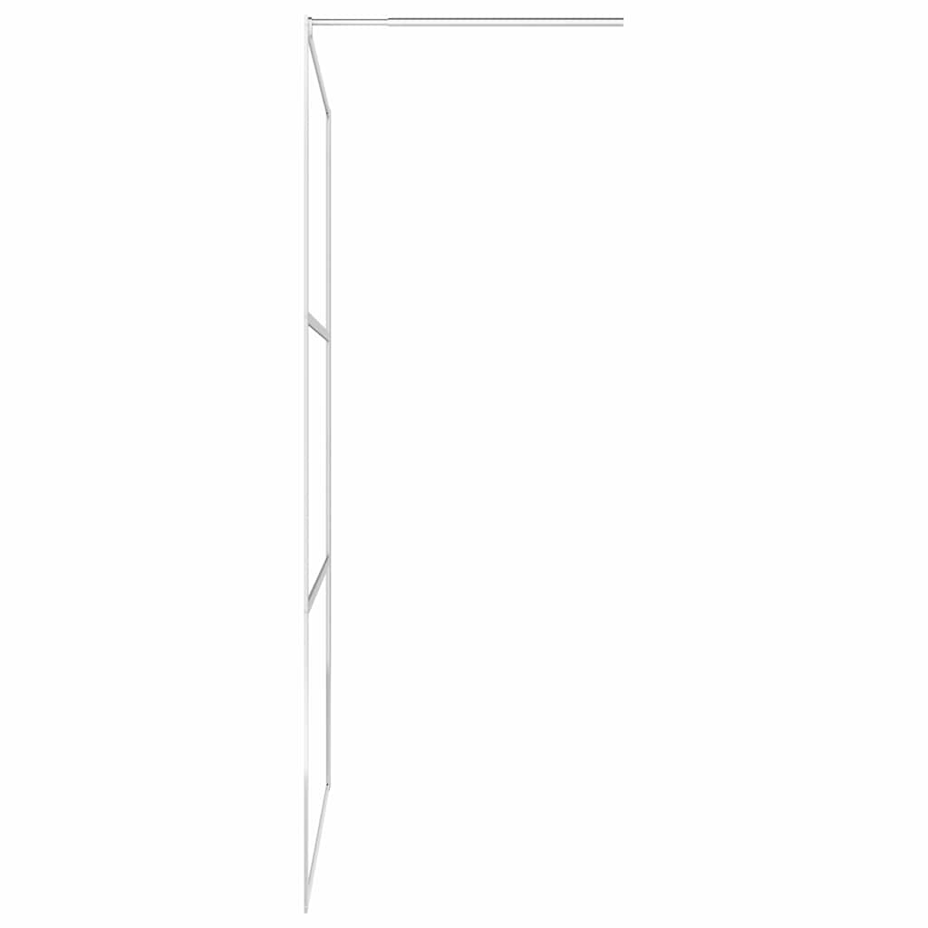 Pregrada za tuširanje s prozirnim staklom ESG 115 x 195 cm