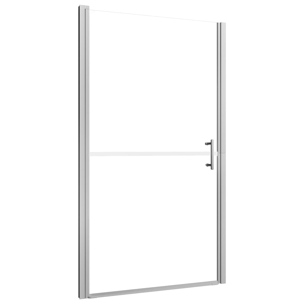 Vrata za tuš od mutnog kaljenog stakla 91 x 195 cm