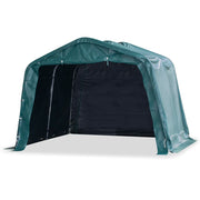 Uklonjivi šator za stoku PVC 550 g/m² 3,3 x 3,2 m tamnozeleni