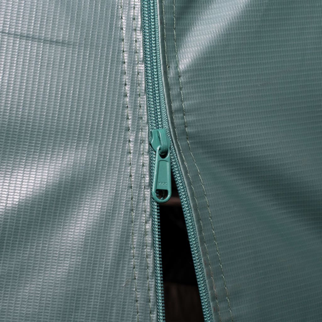 Uklonjivi šator za stoku PVC 550 g/m² 3,3 x 4,8 m tamnozeleni