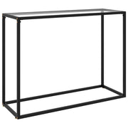 Konzolni stol prozirni 100 x 35 x 75 cm od kaljenog stakla