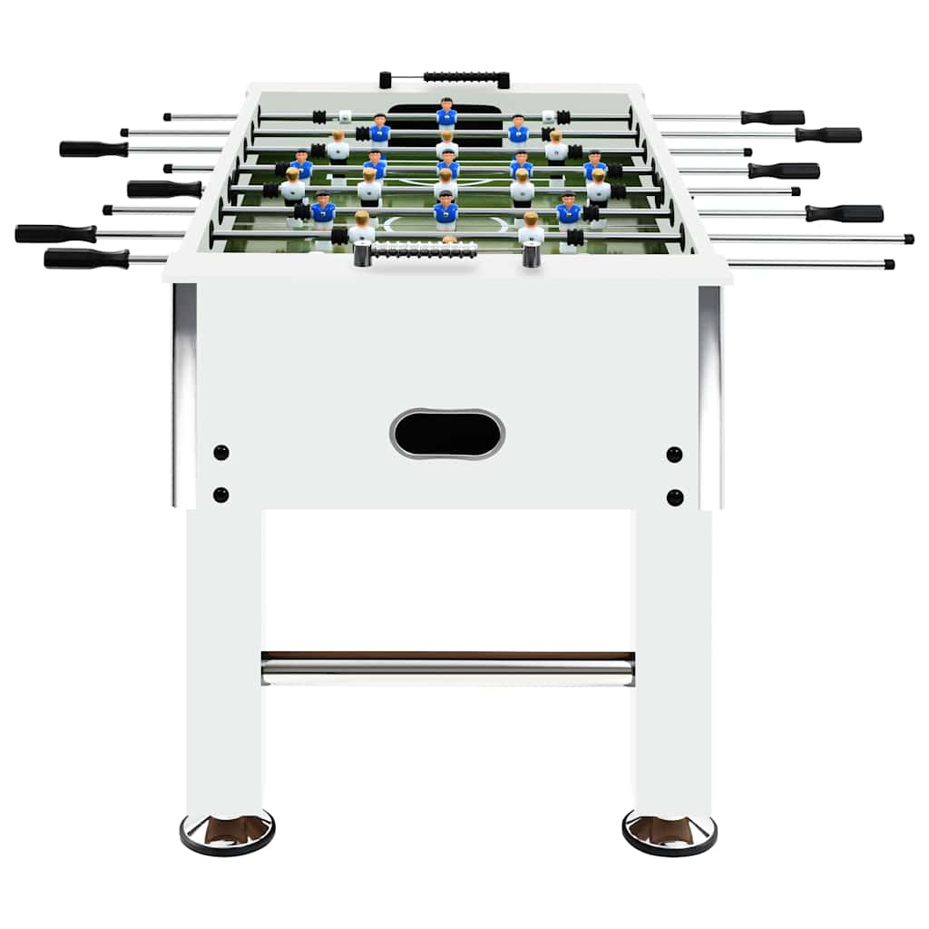 Stolni nogomet čelični 60 kg 140 x 74,5 x 87,5 cm bijeli