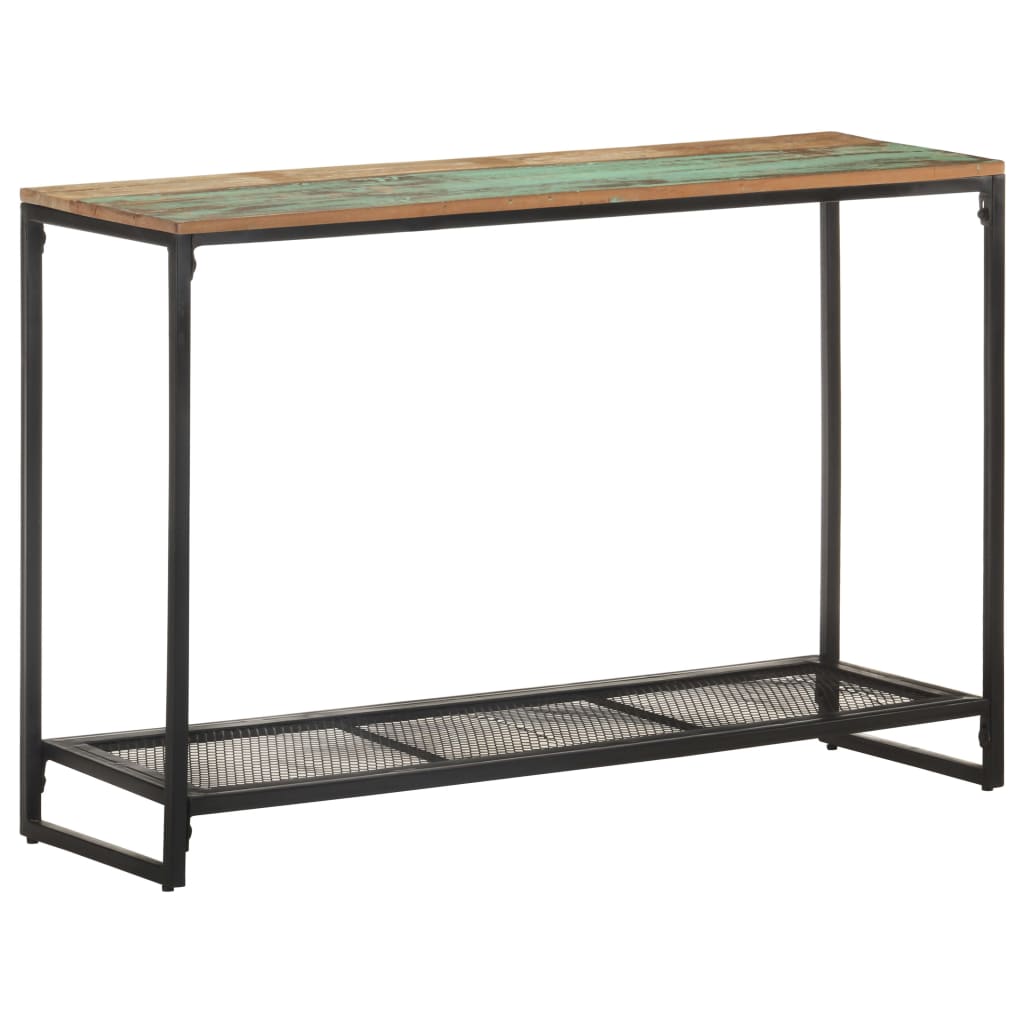 Konzolni stol 110 x 35 x 75 cm od masivnog obnovljenog drva