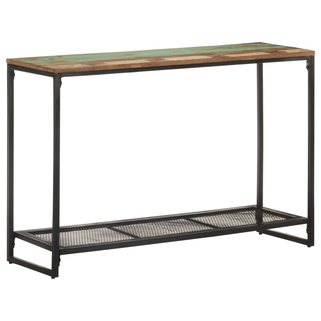 Konzolni stol 110 x 35 x 75 cm od masivnog obnovljenog drva