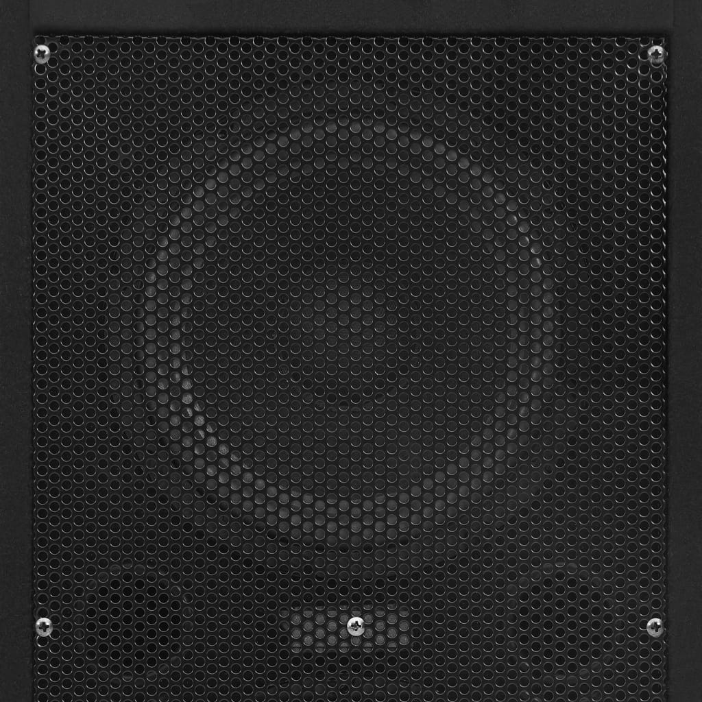 Profesionalni pasivni HiFi zvučnici 2 kom 1000 W crni