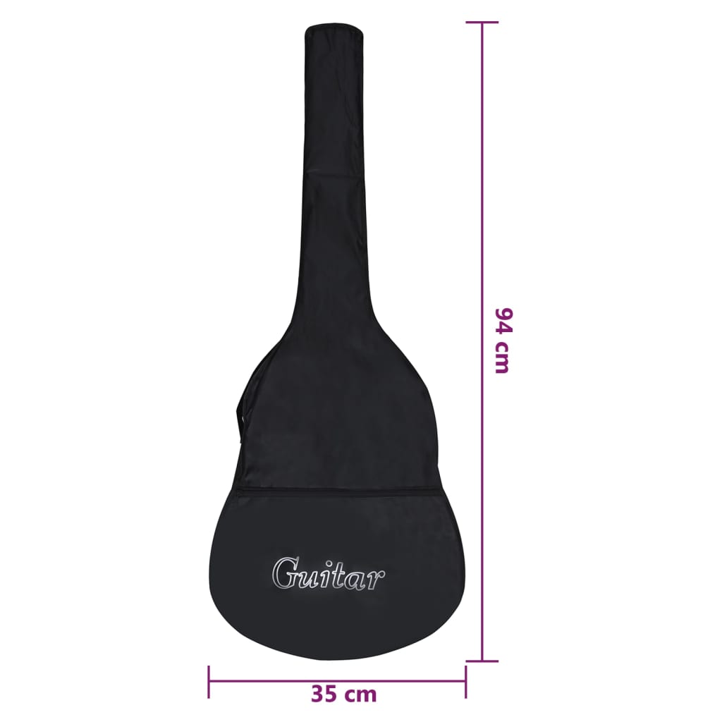 Klasična gitara za početnike s torbom plava 3/4 36 "