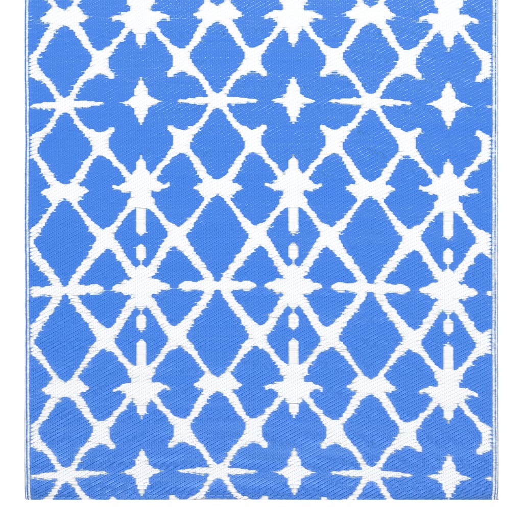 Vanjski tepih ARAKIL plavo-bijeli 160 x 230 cm PP