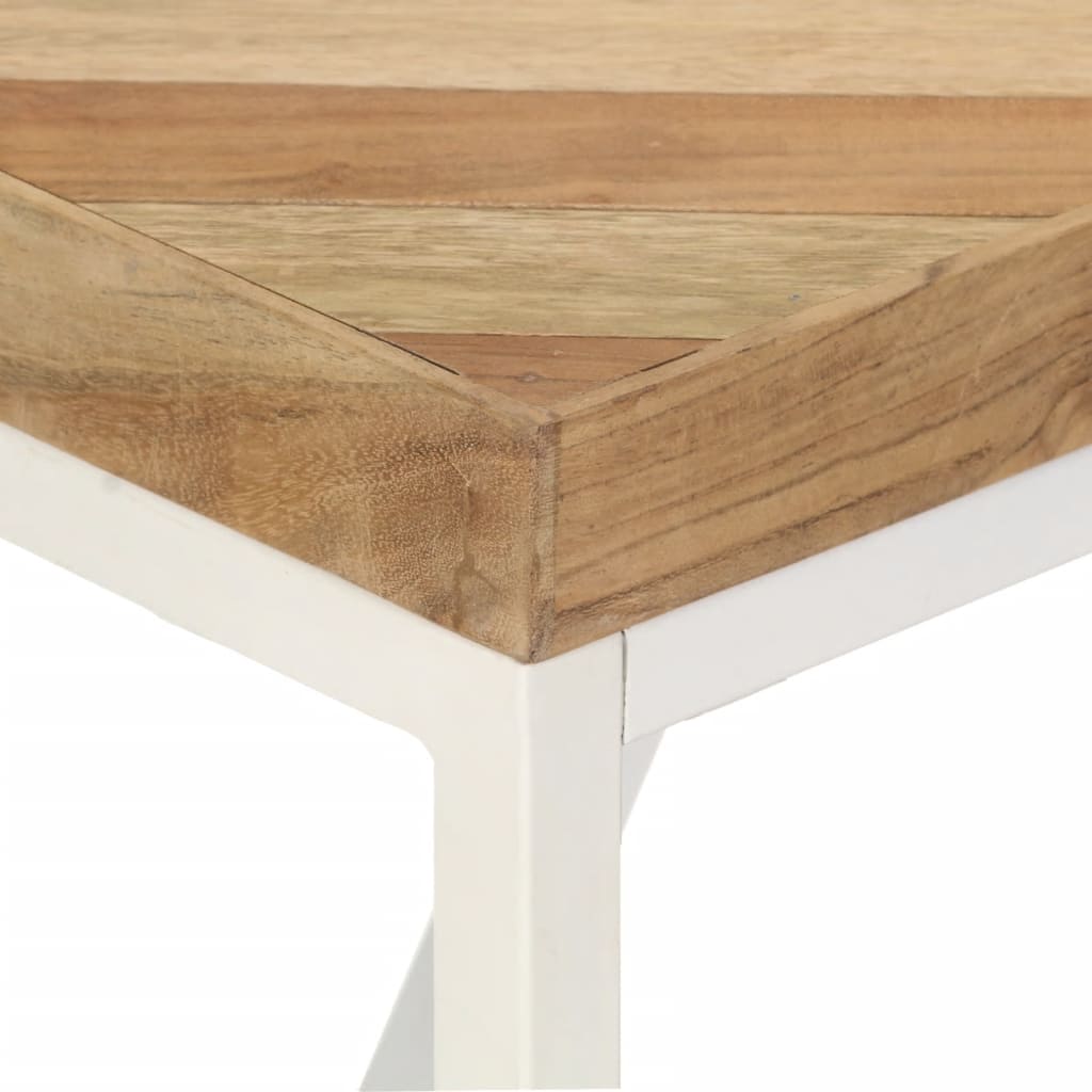 Blagovaonski stol 120 x 60 x 76 cm masivno drvo bagrema i manga