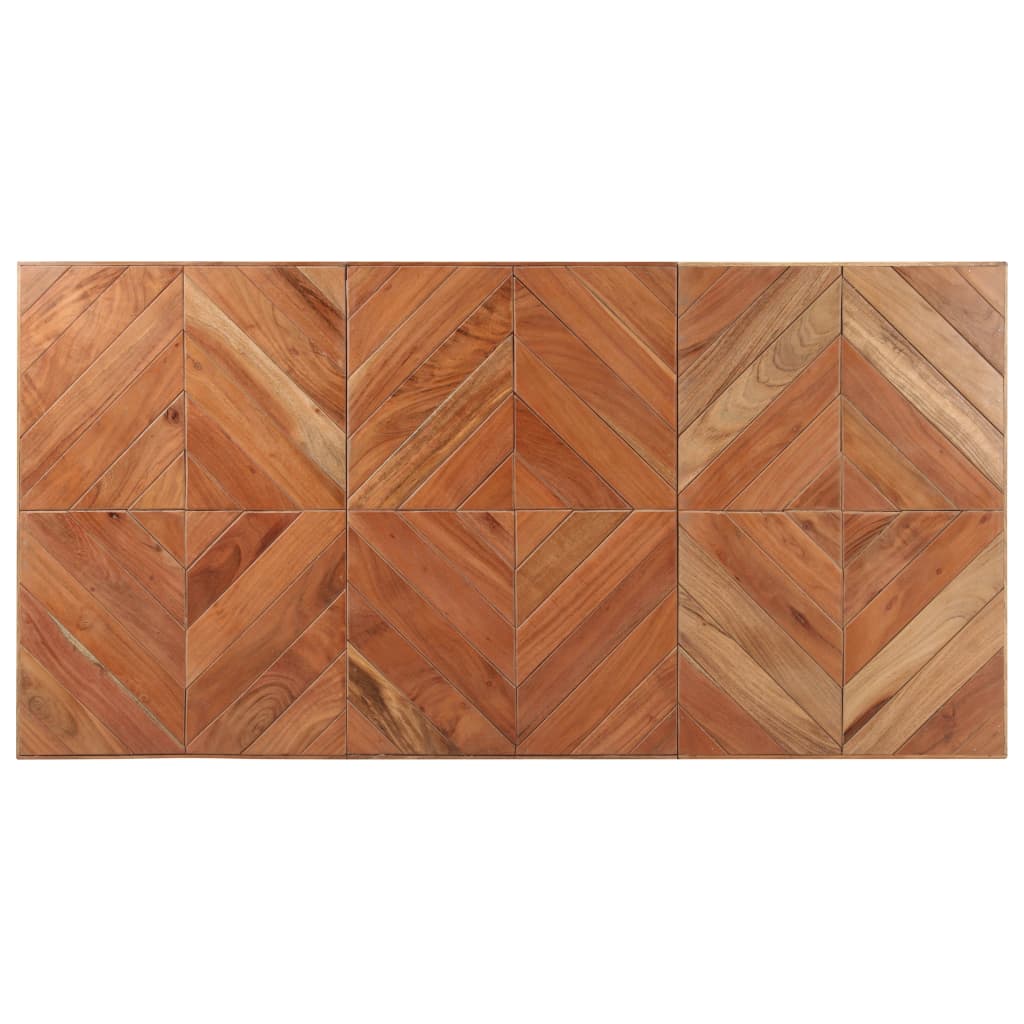 Blagovaonski stol 140 x 70 x 76 cm masivno drvo bagrema i manga