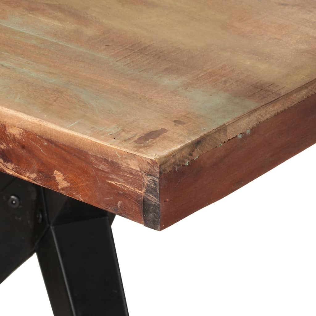 Blagovaonski stol 200 x 90 x 76 cm od masivnog obnovljenog drva