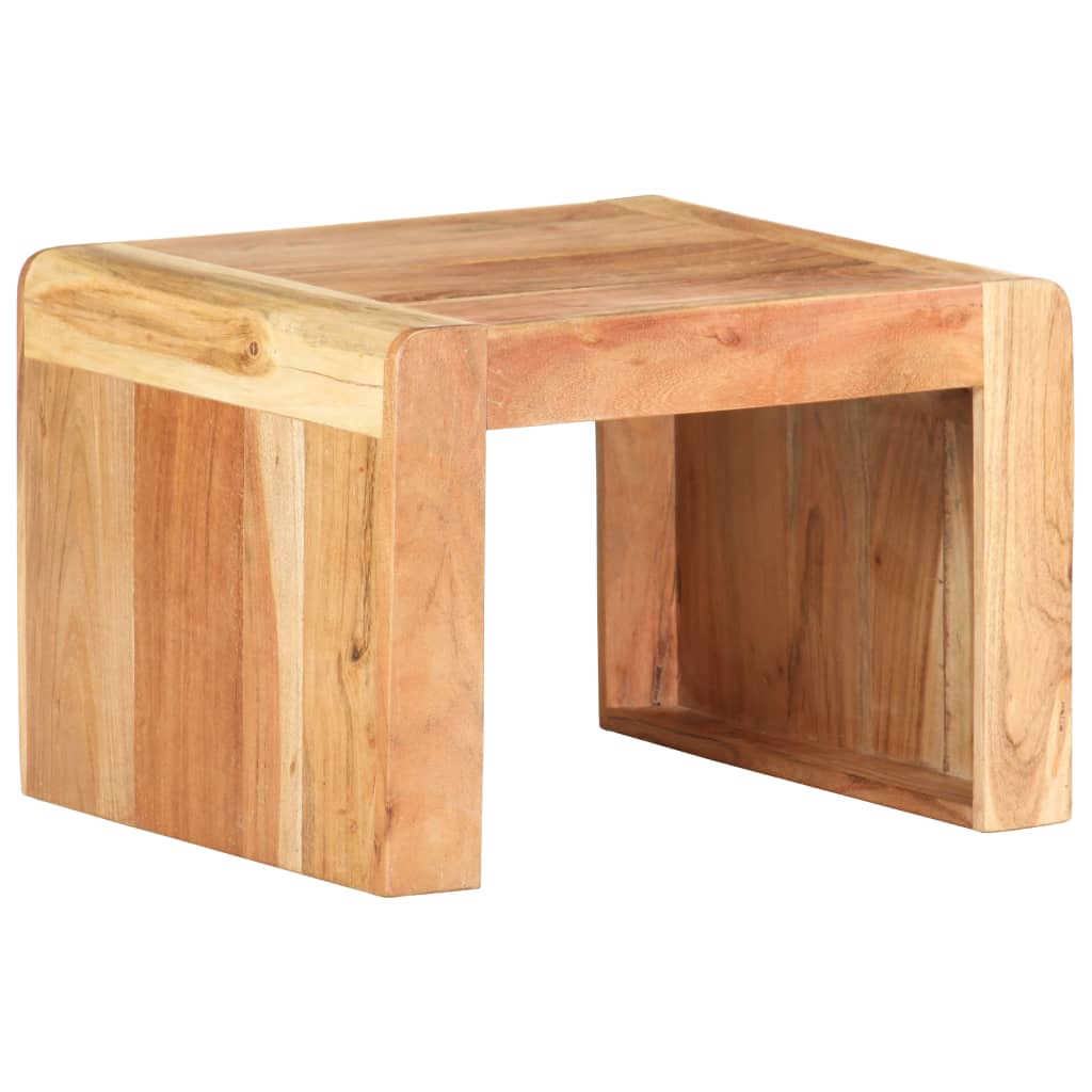 Bočni stolić 43 x 40 x 30 cm od masivnog bagremovog drva