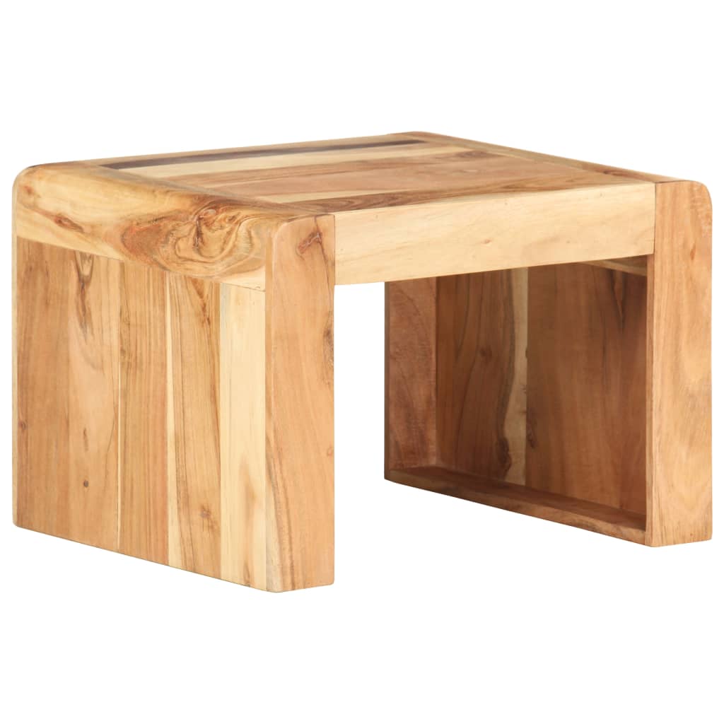Bočni stolić 43 x 40 x 30 cm od masivnog bagremovog drva