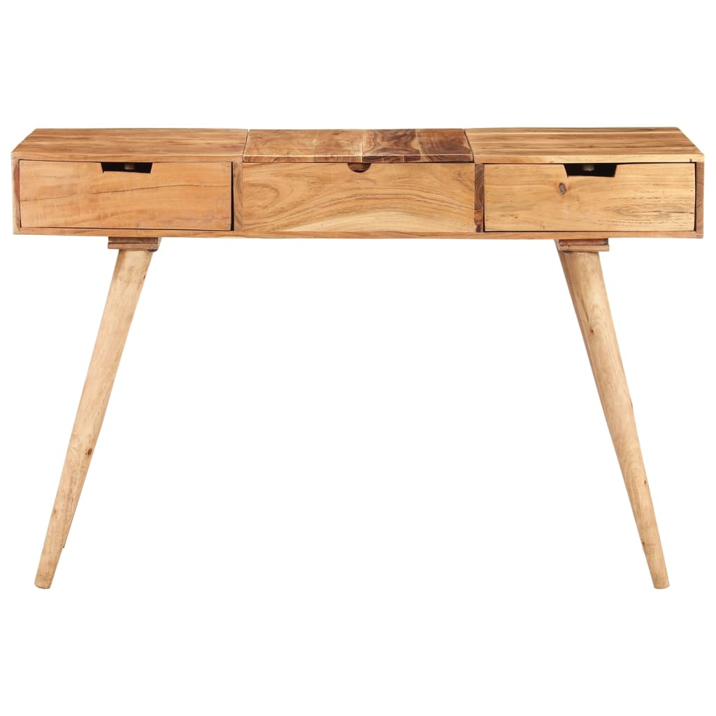 Toaletni stolić s ogledalom 112 x 45 x 76 cm od bagremovog drva