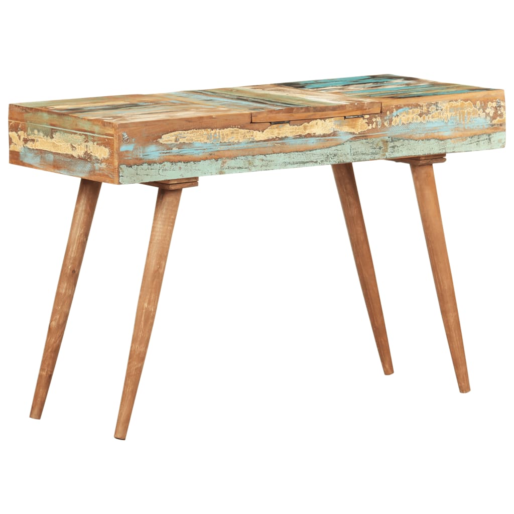Toaletni stolić s ogledalom 112 x 45 x 76 cm obnovljeno drvo