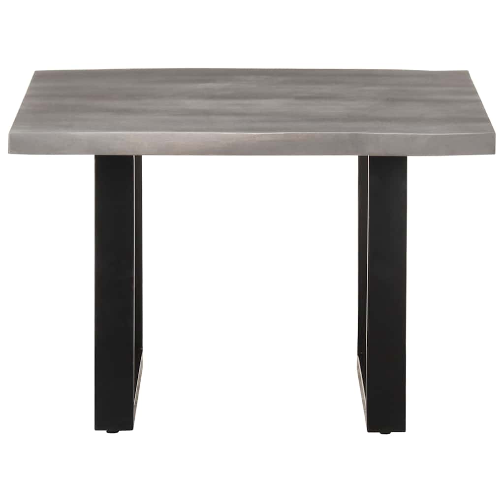 Stolić za kavu sa živim rubovima 60x60x40 cm od bagremovog drva