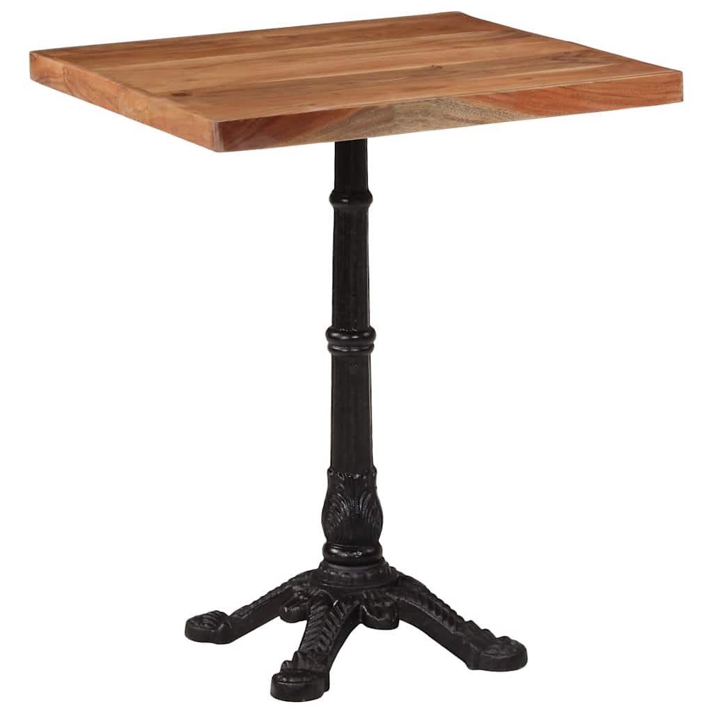 Bistro stolić 60 x 60 x 76 cm od masivnog bagremovog drva