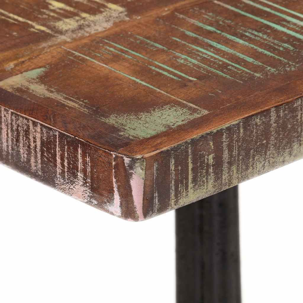 Bistro stolić 60 x 60 x 76 cm od masivnog obnovljenog drva