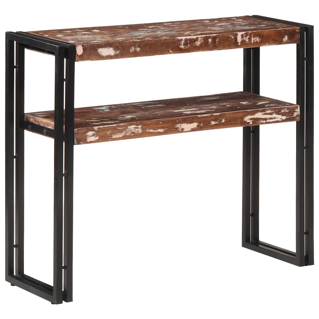 Konzolni stol 90 x 30 x 75 cm od masivnog obnovljenog drva