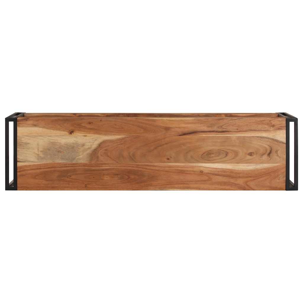 TV ormarić 120 x 30 x 40 cm od masivnog bagremovog drva