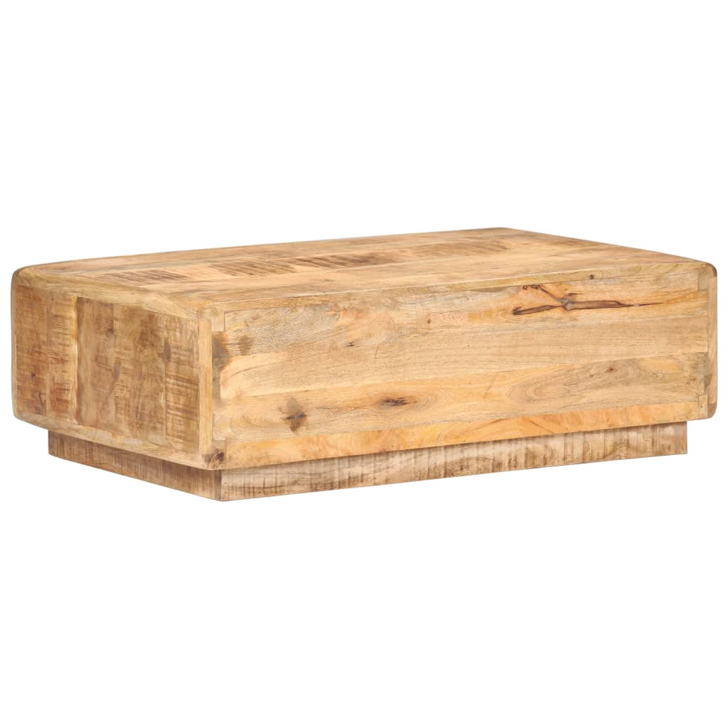 Stolić za kavu 90 x 60 x 29 cm od grubog drva manga