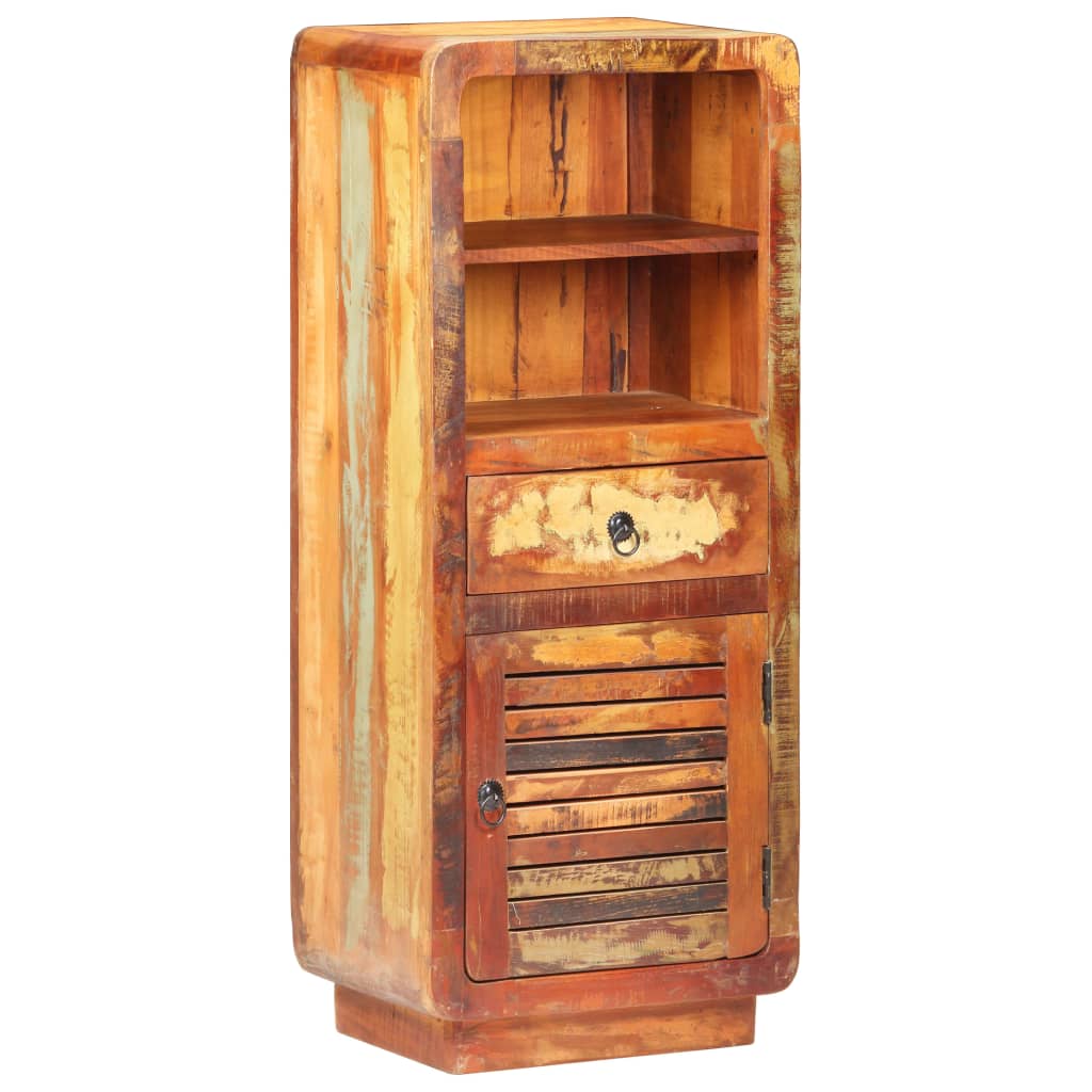 Visoka komoda 45 x 32 x 110 cm od masivnog obnovljenog drva