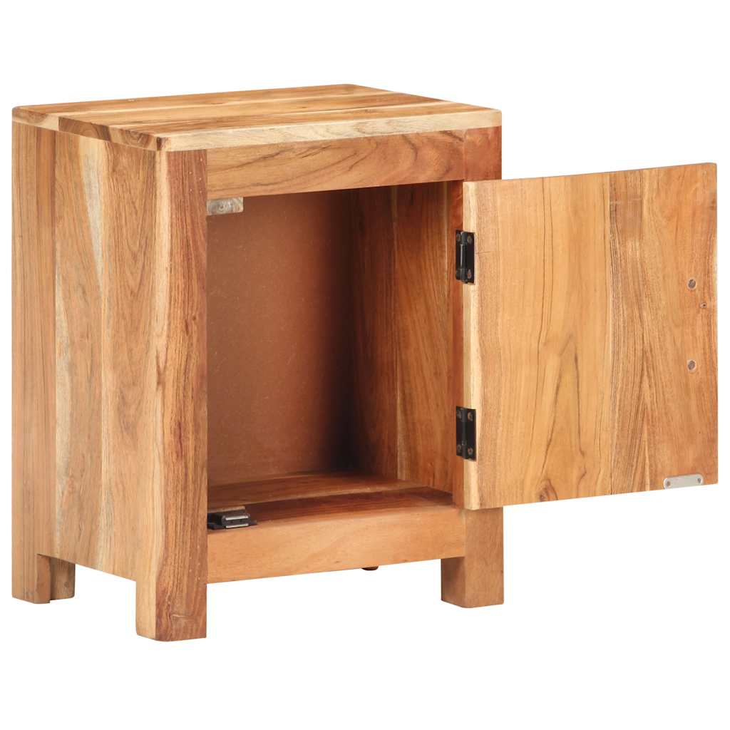 Noćni ormarić 40 x 30 x 50 cm od masivnog bagremovog drva