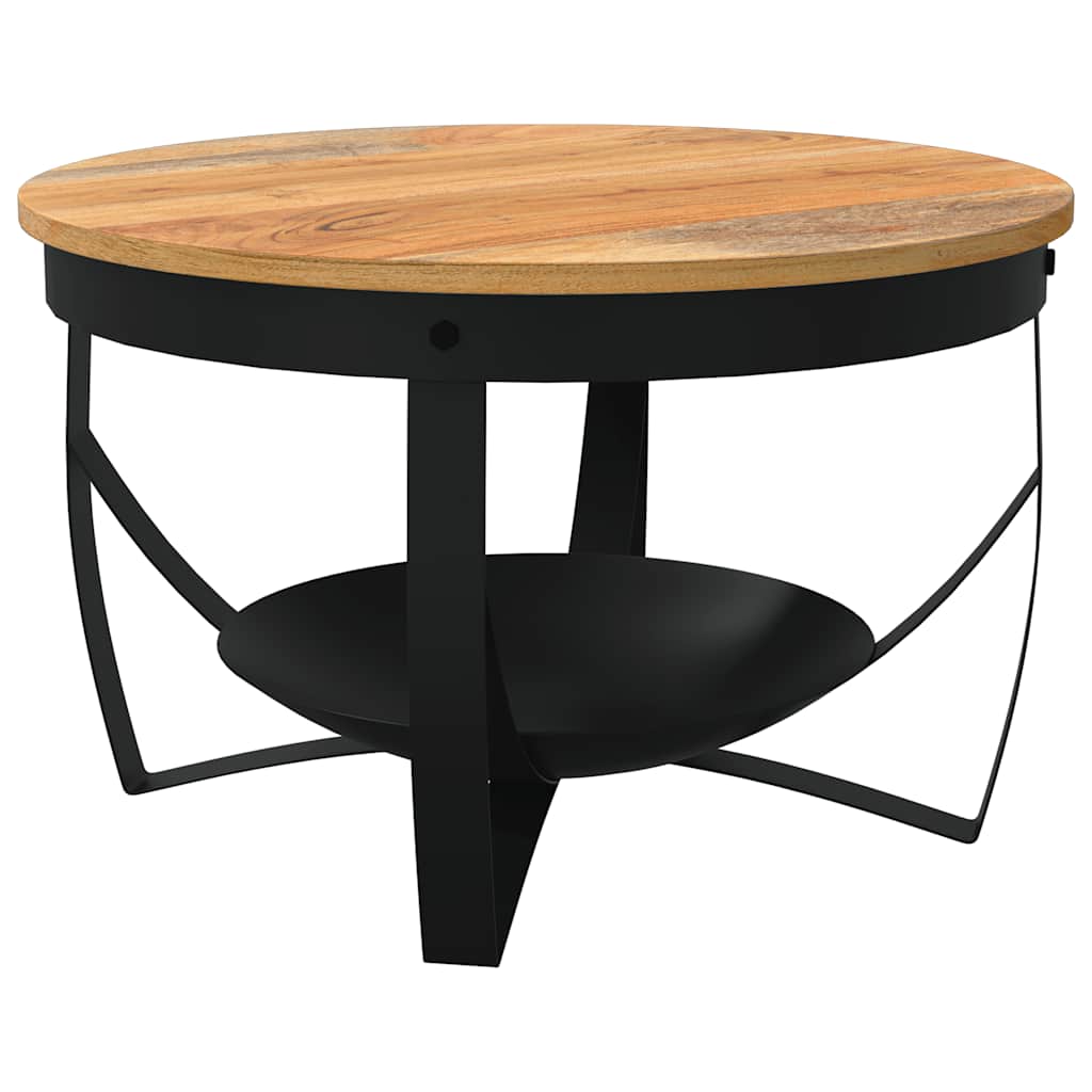 Stolić za kavu Ø 68 x 43 cm od masivnog bagremovog drva