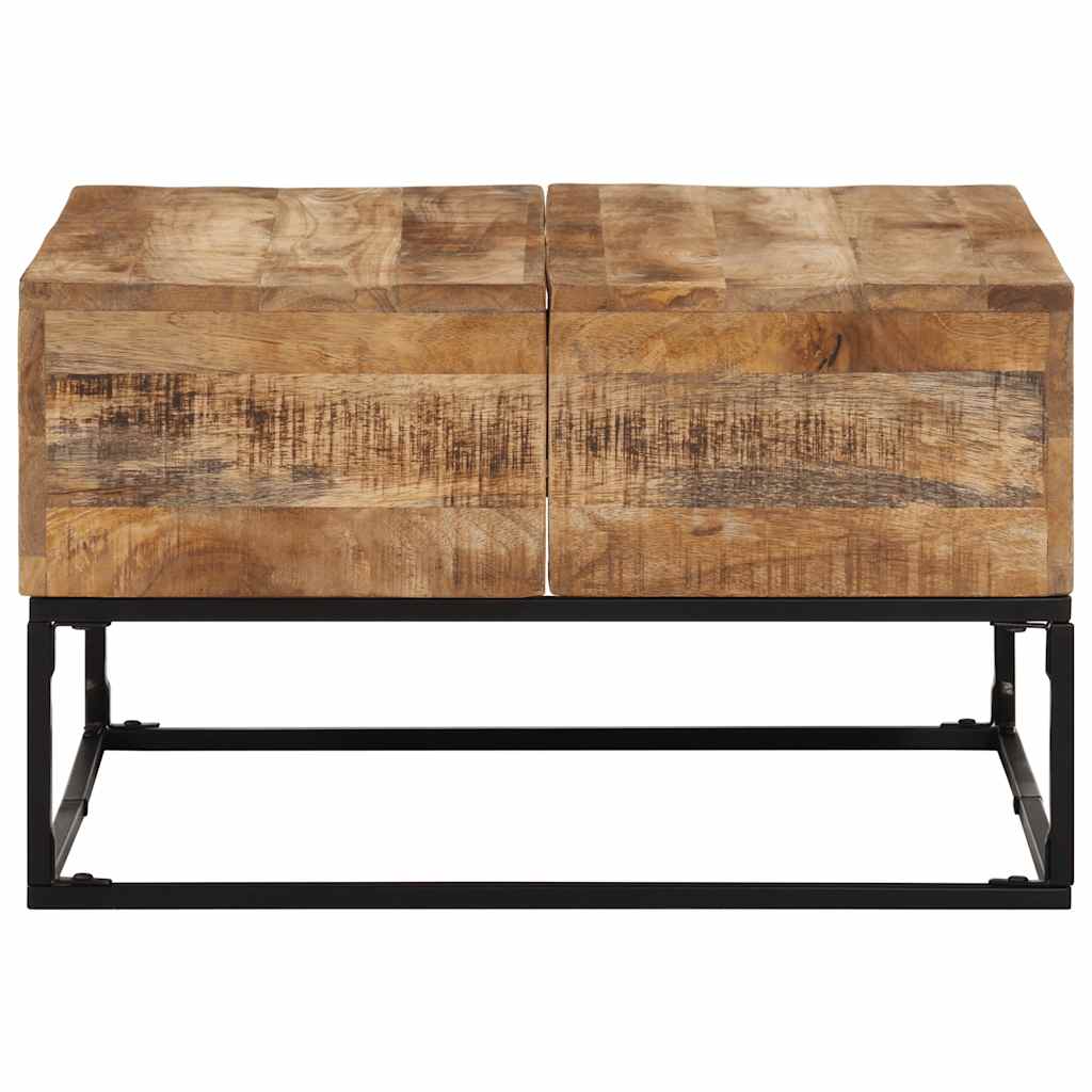 Stolić za kavu 68 x 68 x 41 cm od grubog drva manga