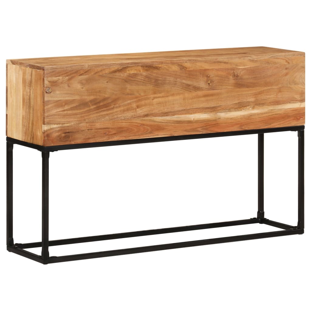 Konzolni stol 120 x 30 x 75 cm od masivnog bagremovog drva