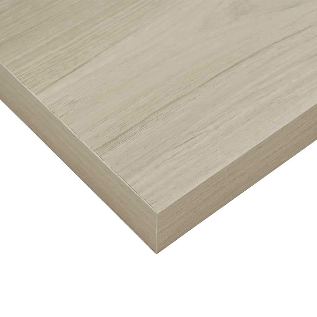 Plutajuće zidne police 4 kom boja hrasta 60 x 23,5 x 3,8 cm MDF