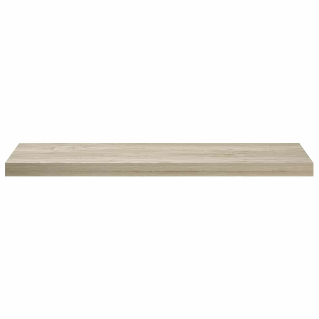 Plutajuće zidne police 4 kom boja hrasta 90 x 23,5 x 3,8 cm MDF