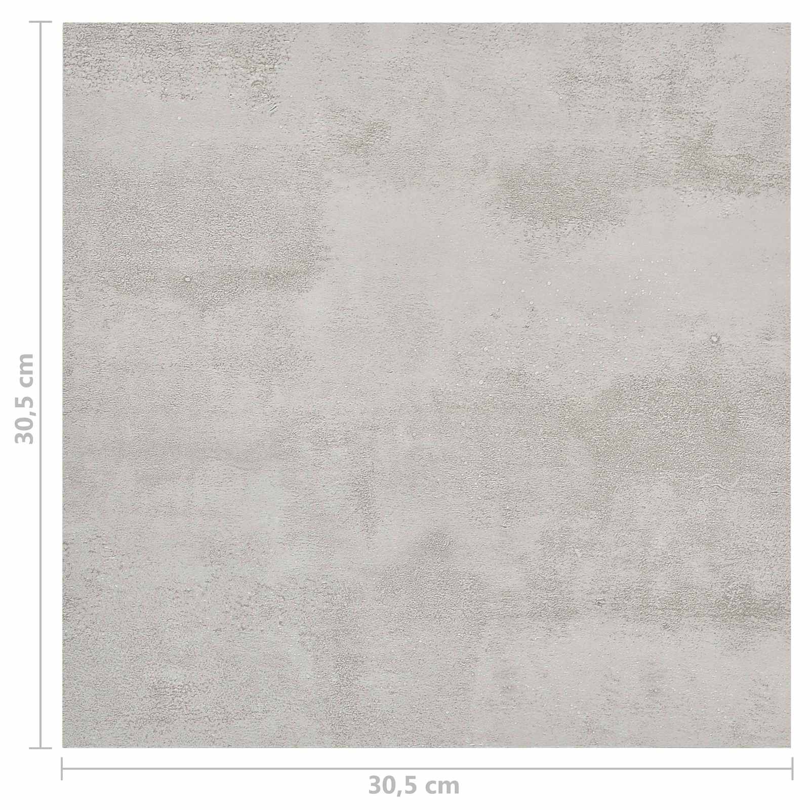 Podne daske 5,11 m² 55 pcs PVC Siva i Svijetlosiva