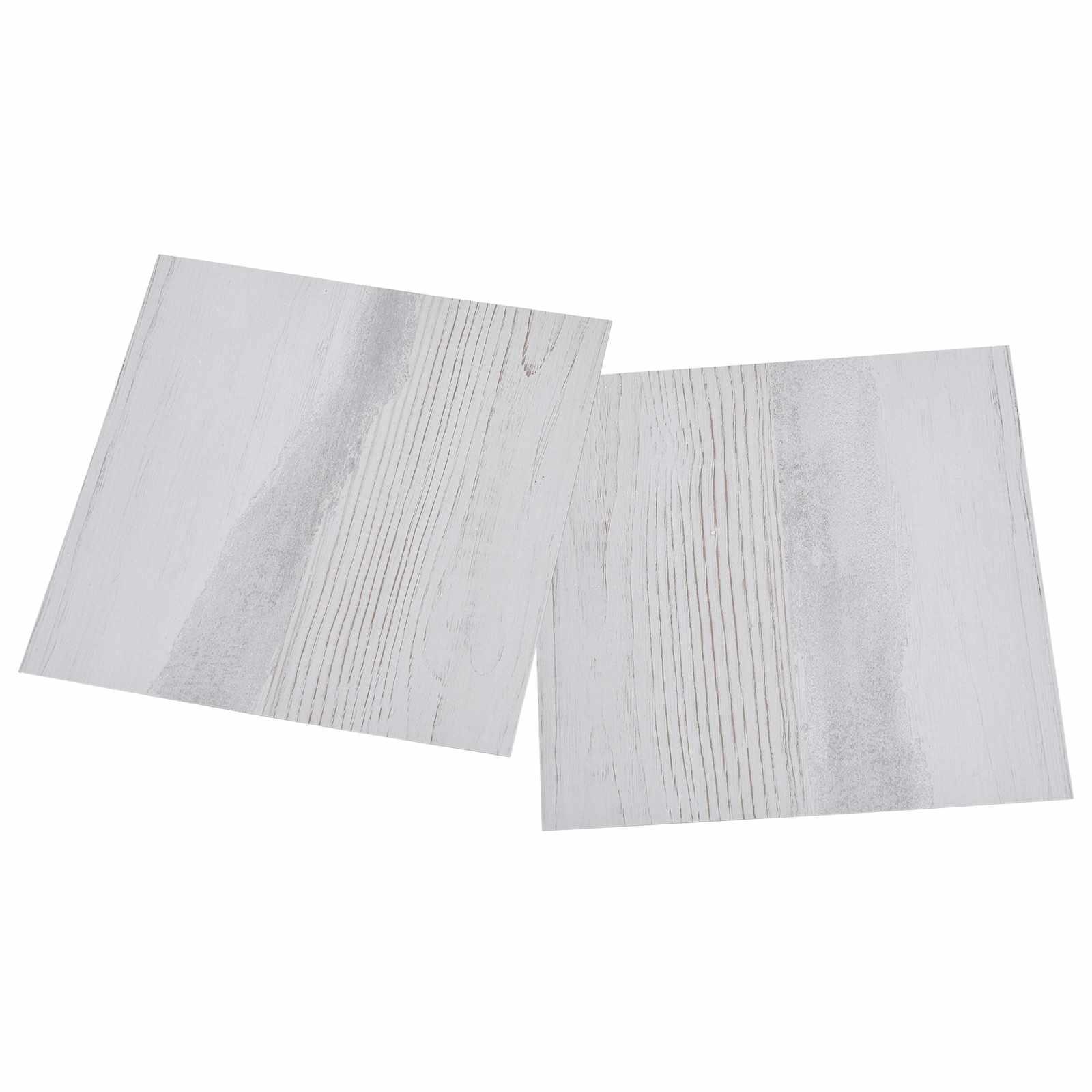 Podne daske 5,11 m² 55 pcs PVC Bijela i svjetlosiva