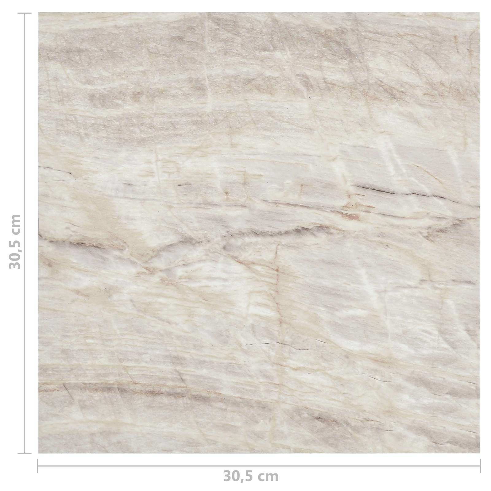 Podne daske 5,11 m² 55 pcs PVC Smeđa i bež