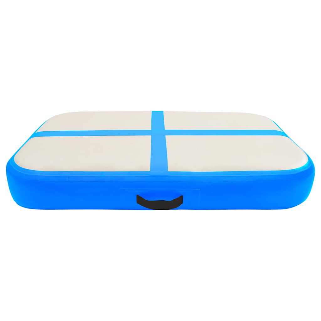 Strunjača na napuhavanje s crpkom 60 x 100 x 20 cm PVC plava