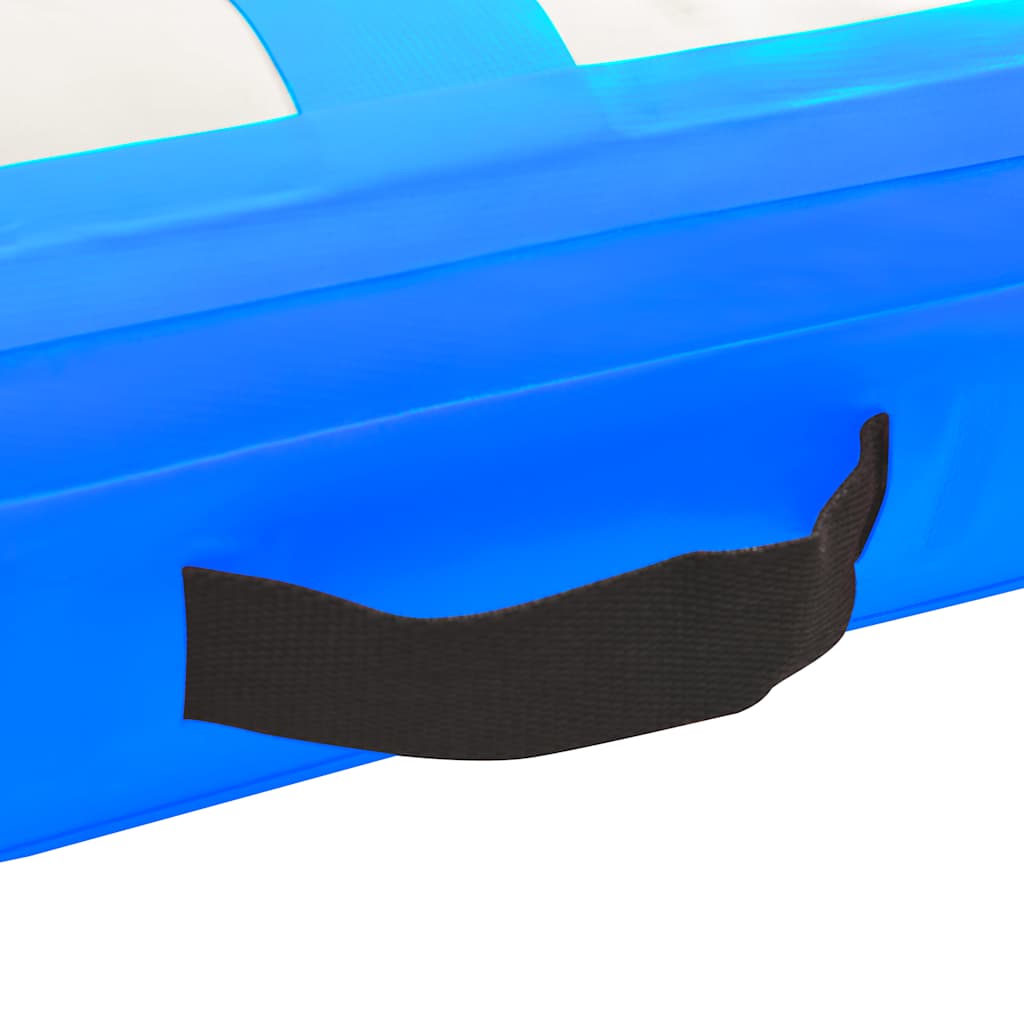 Strunjača na napuhavanje s crpkom 60 x 100 x 20 cm PVC plava