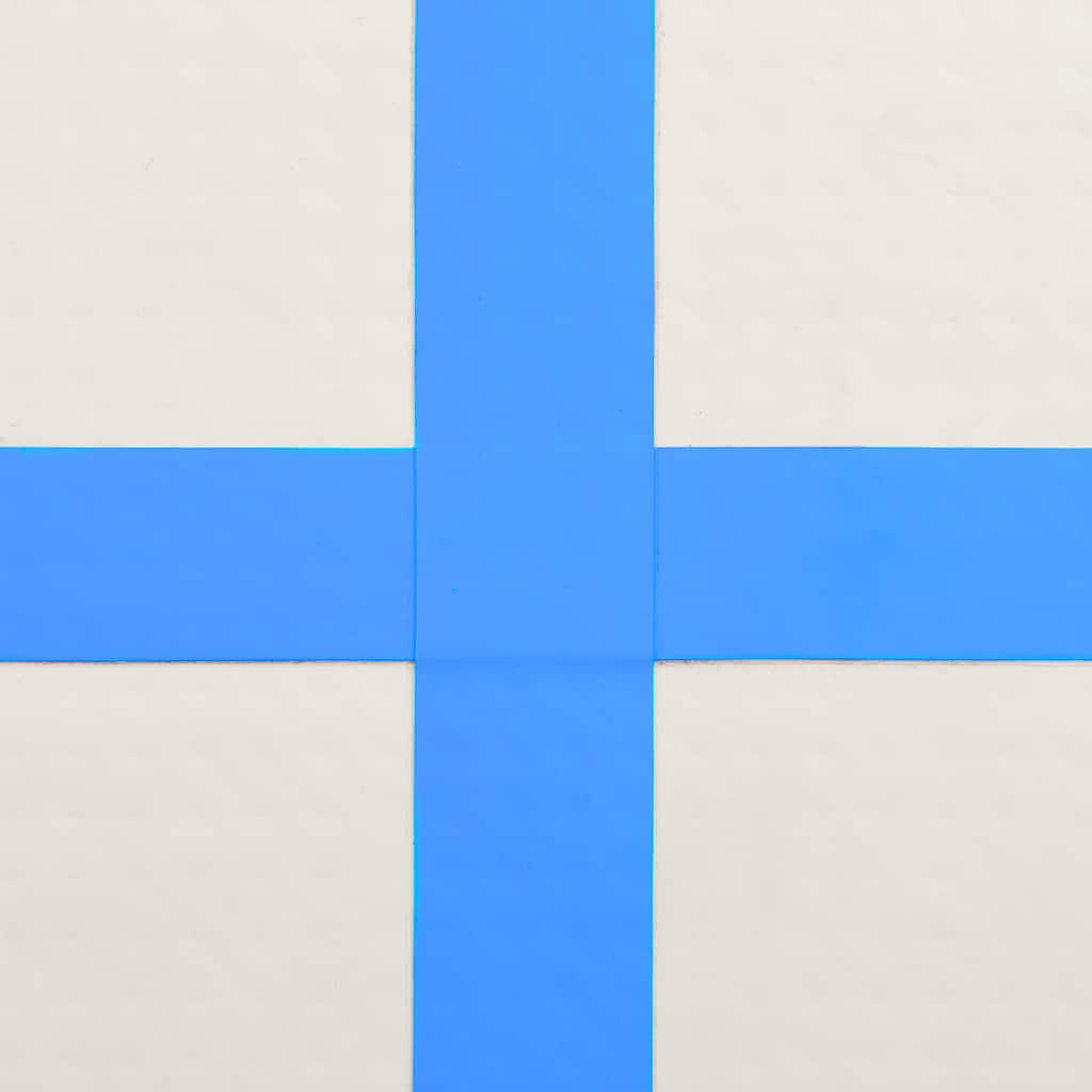 Strunjača na napuhavanje s crpkom 800 x 100 x 15 cm PVC plava