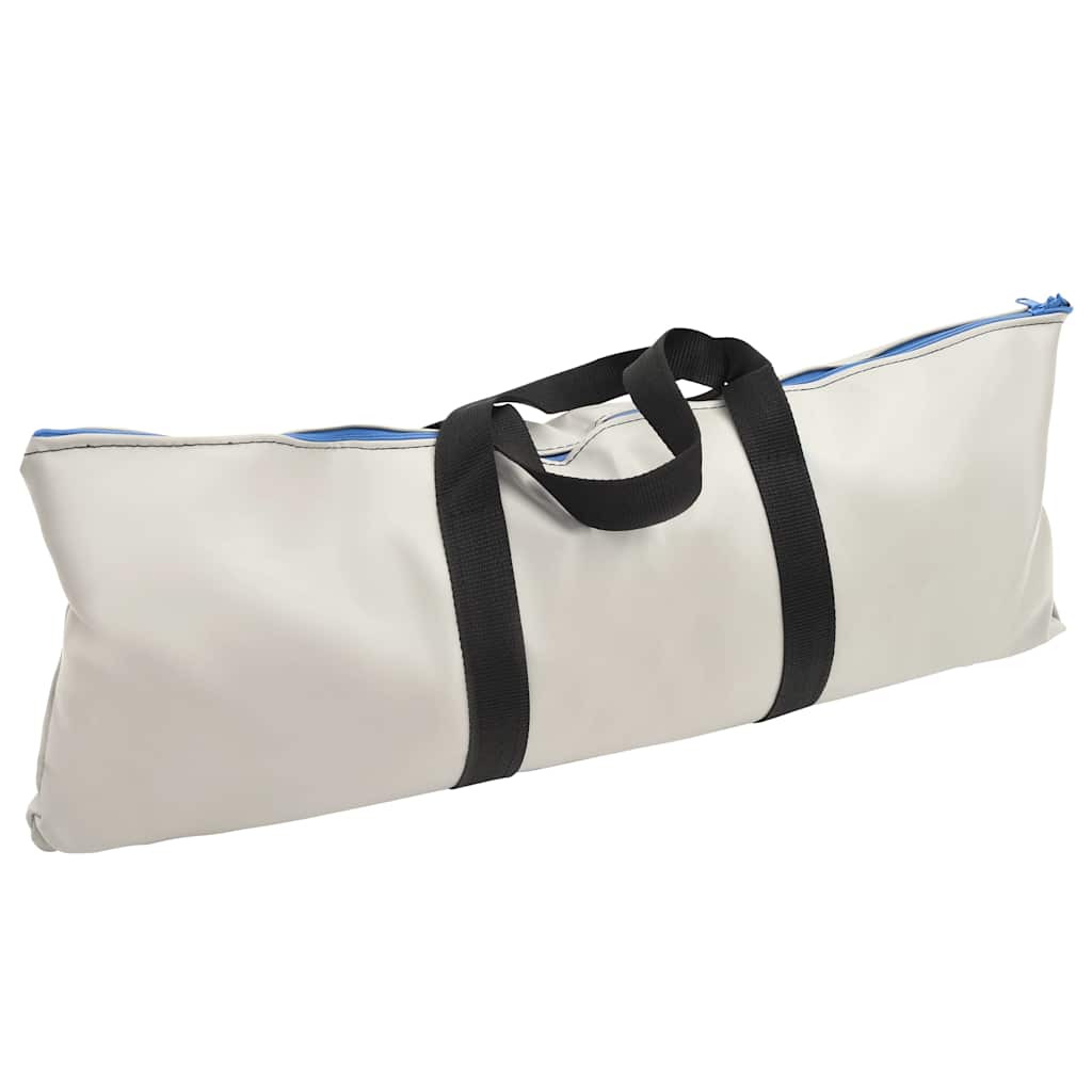 Gimnastička prostirka na napuhavanje 100x100x20 cm PVC roza