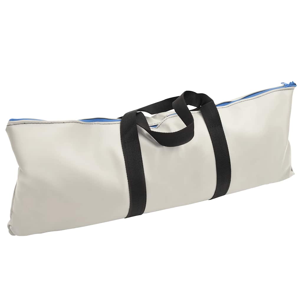 Gimnastička prostirka na napuhavanje 100x100x20 cm PVC zelena
