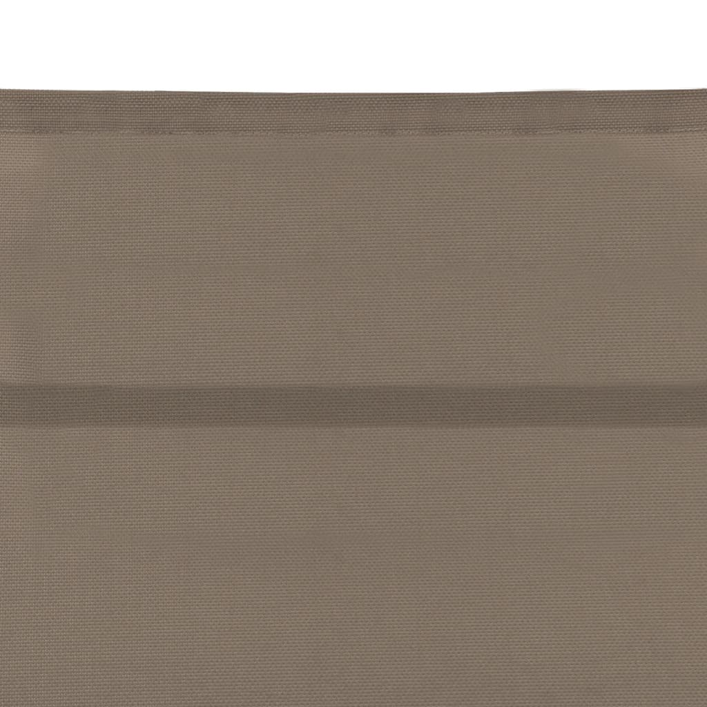 Ležaljka za sunčanje od tekstilena i aluminija smeđesiva