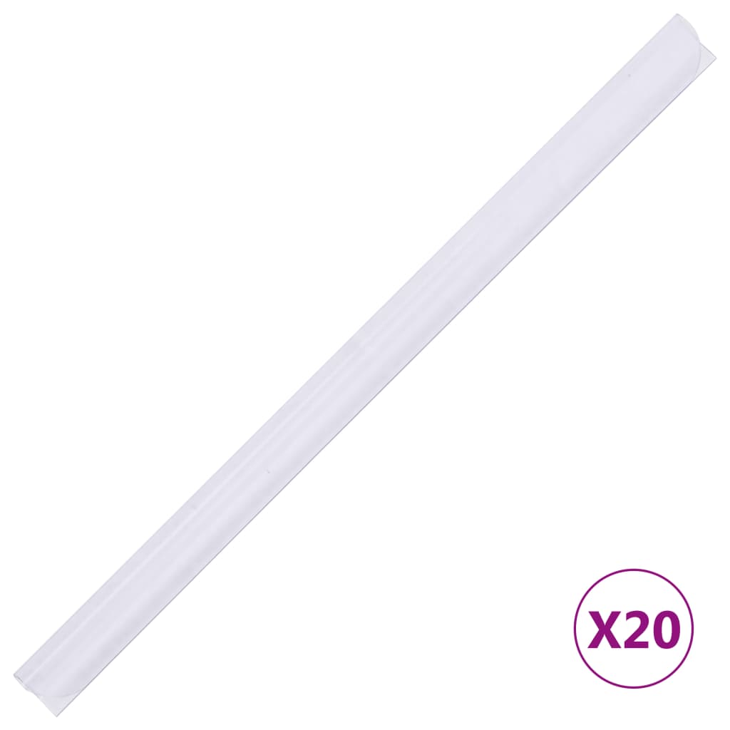 Vrtni zaslon za privatnost PVC 35 x 0,19 m smeđi