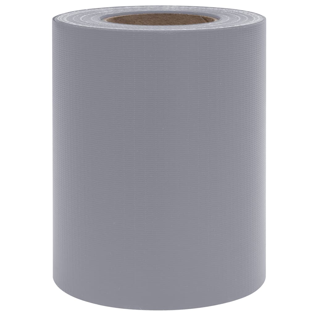 Vrtni zasloni za privatnost 4 kom PVC 35x0,19 m mat svjetlosivi