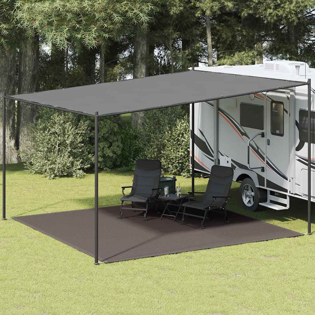 Tepih za šator 400 x 400 cm antracit