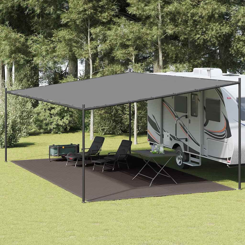Tepih za šator 400 x 600 cm antracit